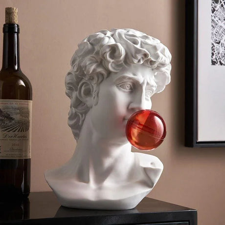 Adonis Bubble Gum Greek Statue - BLISOME