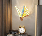 Bumble Butterfly Golden Wall Sconce - BLISOME