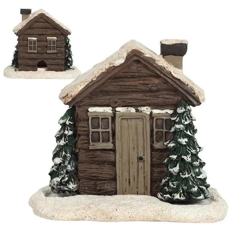 Camp Cozy Log Cabin Incense Burner - BLISOME