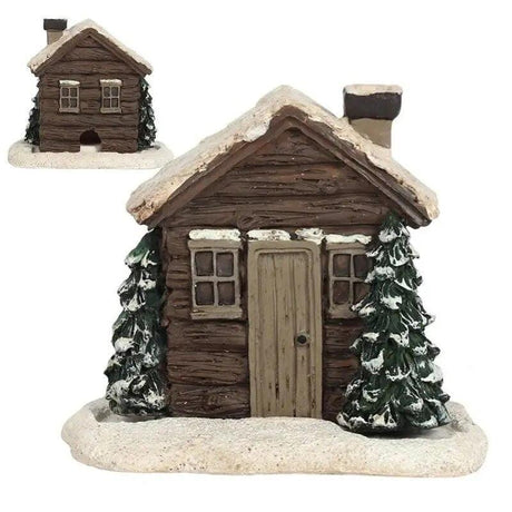 Camp Cozy Log Cabin Incense Burner - BLISOME