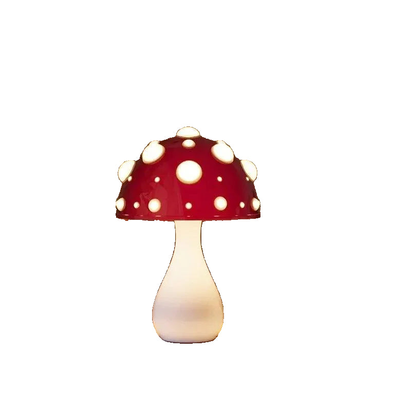 Cherry Mushroom Table Lamp – Retro-Inspired Lighting