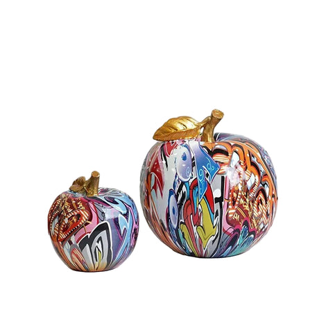 Cypress Graffiti Apple Statue - BLISOME