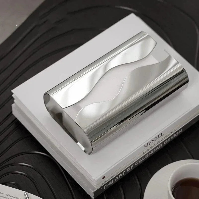 Elle Steel Tissue Holder - BLISOME