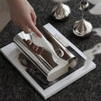 Elle Steel Tissue Holder – Modern Metal Tissue Box Cover
