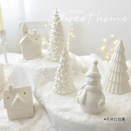 Festive Ceramic Light Up Statue Collection - BLISOME