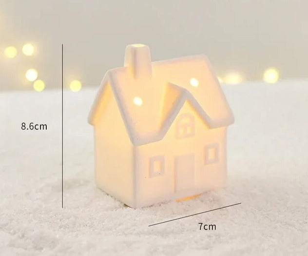 Festive Ceramic Light Up Statue Collection - BLISOME