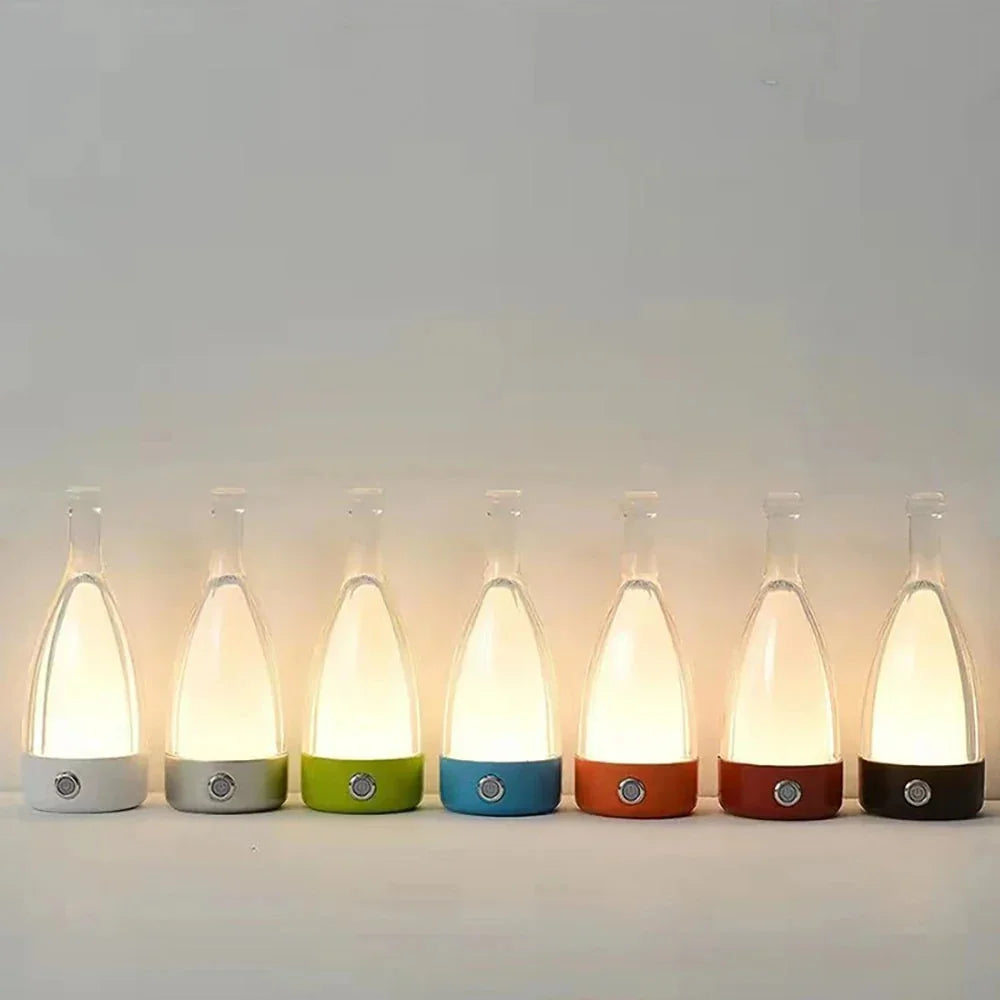 GlowBottle Rechargeable Table Lamp - BLISOME