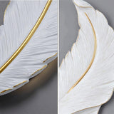 Lumina Golden Feather Wall Light - BLISOME