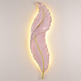 Lumina Golden Feather Wall Light - BLISOME