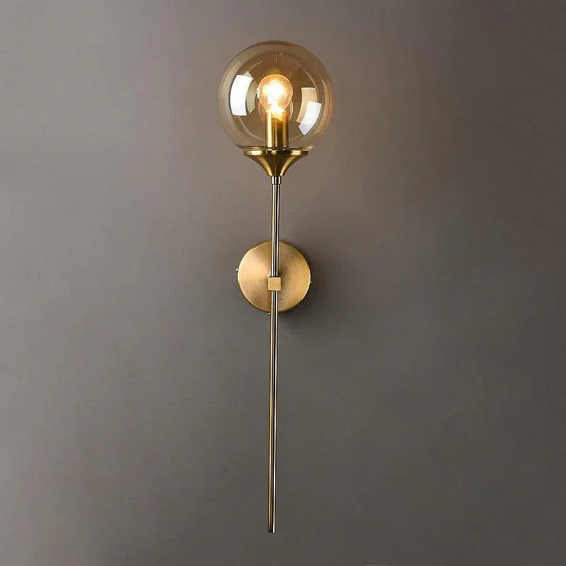 Luxe Modern Glass Sconce – Elegant Contemporary Wall Light
