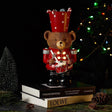 Mr. Cocoa Nutcracker Bear Statue – Festive Holiday Decor
