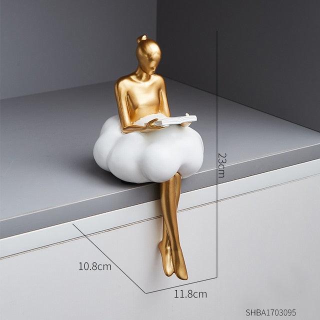 Nebula Muse "Cloud Woman" Statue - BLISOME