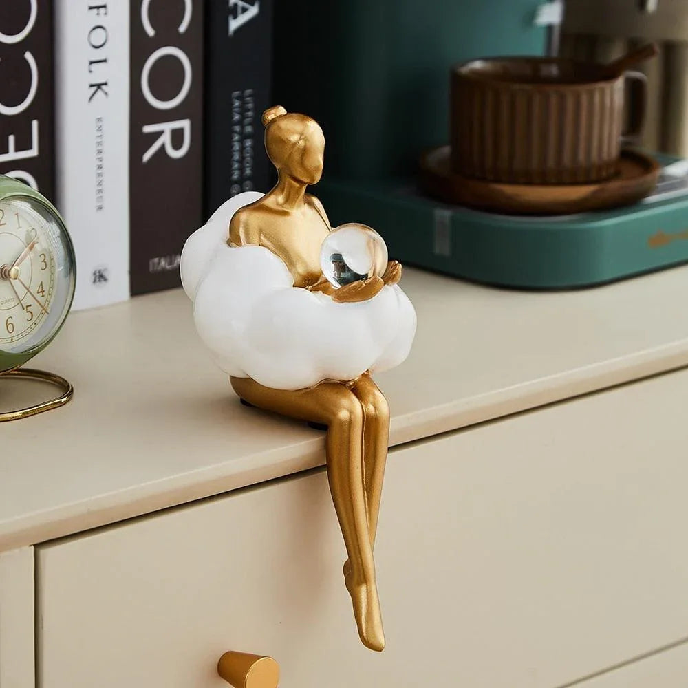 Nebula Muse "Cloud Woman" Statue - BLISOME
