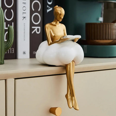 Nebula Muse "Cloud Woman" Statue - BLISOME