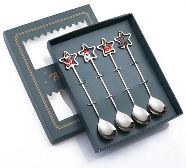Yuletide Xmas Cutlery Gift Set - BLISOME