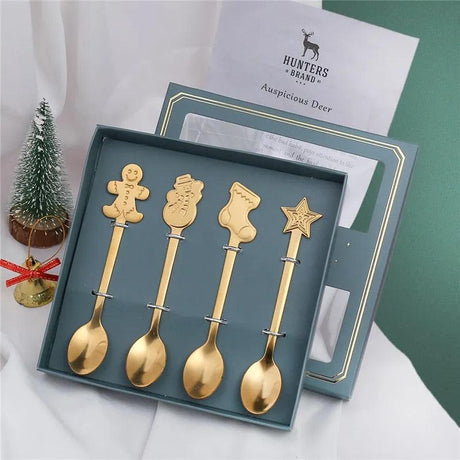 Yuletide Xmas Cutlery Gift Set - BLISOME