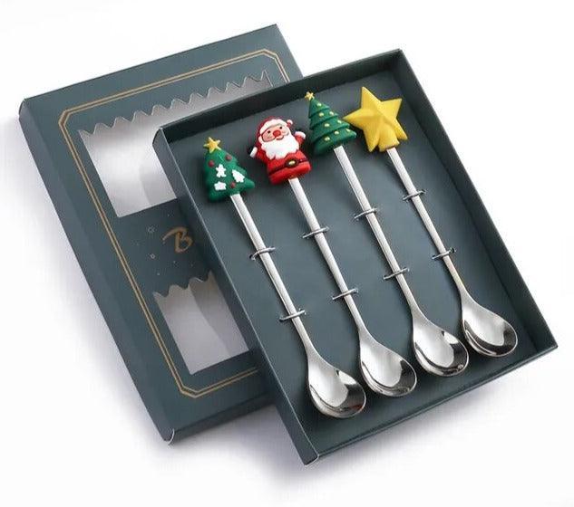 Yuletide Xmas Cutlery Gift Set - BLISOME