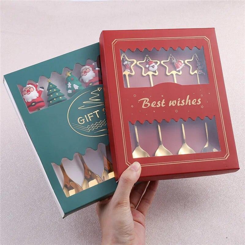 Yuletide Xmas Cutlery Gift Set - BLISOME