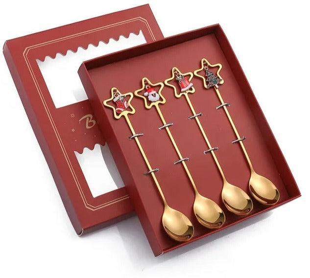 Yuletide Xmas Cutlery Gift Set - BLISOME